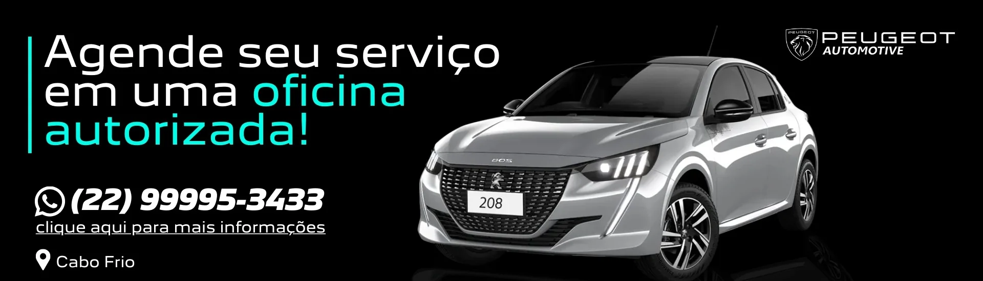 Agende seu serviço peugeot